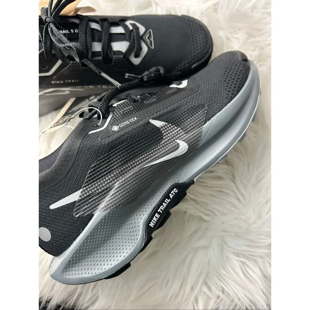 Nike Pegasus Trail 5 Gore-tex men’s  Fashion Sneakers in Black Grey - 6.5 US